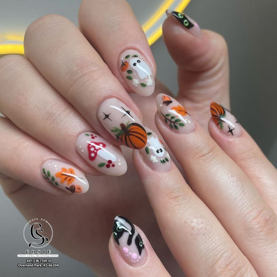 Halloween nail collection